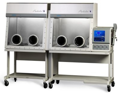Protector® Double-Width Stainless Steel Controlled Atmosphere Glove Boxes