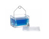 DWK Life Sciences (Wheaton) Glass Staining Dishes with Cover, 10-/20-Slide Unit