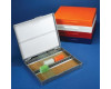 Globe Scientific Heavy-Duty Slide Storage Boxes with Stainless Steel Clasp