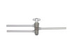 Three-Way Double Oblique-Bore with Glass Plug
