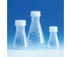 VITLAB&#174; PP Erlenmeyer Flasks with Screw Cap
