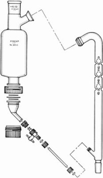 Corning® Pyrex® Accelerated One-Step™ Extractor / Concentrator Modular Assembly