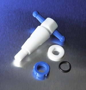 Replacement PTFE Straight Bore Stopcock Plug Assemblies