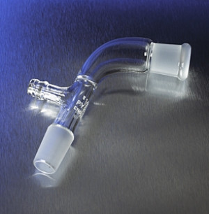 Corning® Pyrex® 105° Angle Vacuum Connecting Adapters, ST 14/20 and 19/22