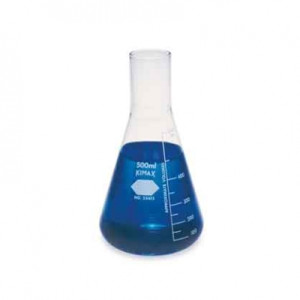 Kimax® Long Neck Culture Flasks with Capacity Scale