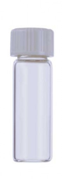 DWK Life Sciences (Kimble) Clear Glass Sample Vials with White Urea Caps
