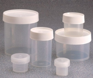 Nalgene™ Polypropylene Straight-Sided Wide Mouth Jars