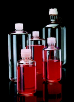 Nalgene™ Narrow-Mouth Polycarbonate Bottles with Closure