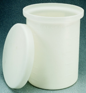 Nalgene™ Cylindrical Polypropylene Tanks with Cover
