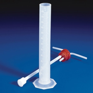 Gas Washing Bottle With Fritware® Dispersion Disc