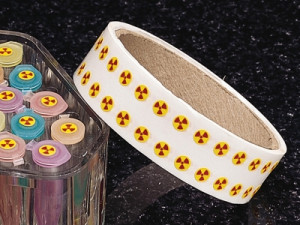Radioactive Indicator Stickers