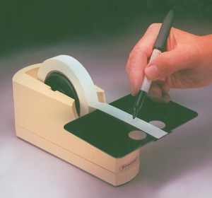 Write-On™ Single Roll Label Tape Dispenser