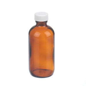 DWK Life Sciences (Wheaton) Amber Boston Round Bottles