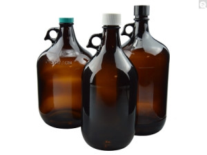 Qorpak® Amber Glass Jugs