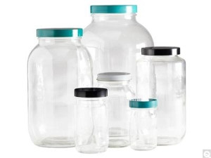 Clear Standard Wide Mouth Bottles