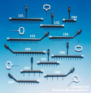 Stainless Steel Manifolds for Microtest Plates