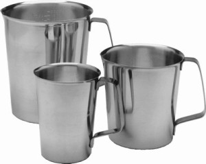Polar Ware Graduated Stainless Steel Beakers