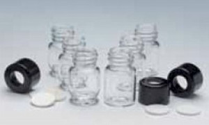 AgilentĀ® 6mL Screw Top Vials, Caps & Septa for 1100/1200 Series Autosampler