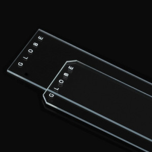 Globe Scientific Diamond™ White Glass Microscope Slides