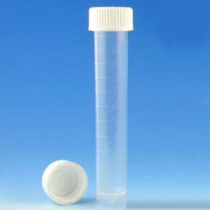 Self-Standing Transport Tubes with Molded Graduations