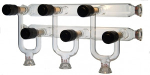 Double Vacuum/Gas Manifold with HI-VAC® Valves
