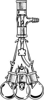 Four Place Rotating Distillation Receiver