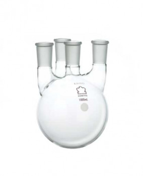Distilling Flasks with Four Vertical Necks