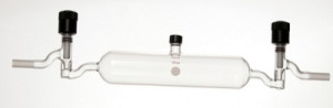 Gas Sampling Tubes with PTFE Valves