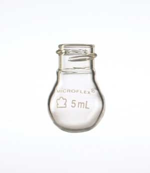 Boiling Flasks with Short Threaded Neck