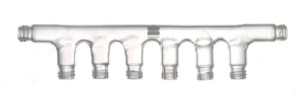 Threaded 6-Place Vacuum Manifold