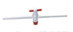 Straight-Bore Stopcocks with PTFE Plug
