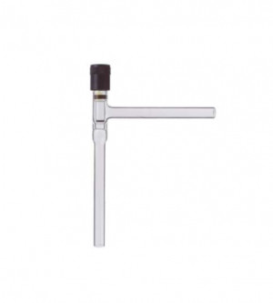 HI-VACĀ® Right-Angle Valves with Tip O-Ring and Glass Plug