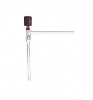 HI-VAC® Right-Angle Valves with Tip O-Ring and CTFE Plug