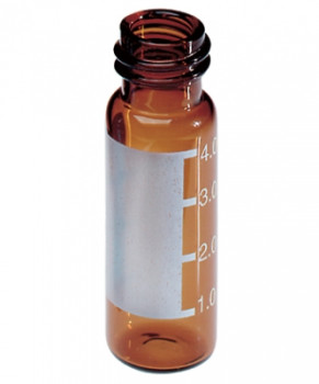National Scientific Screw Thread Vials for WISP Autosamplers, 15 x 45mm