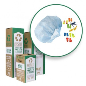 TerraCycle® Zero Waste Box - Hair Nets, Beard Nets, and Ear Plugs